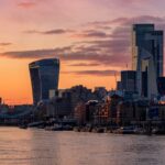 London Thames skyline